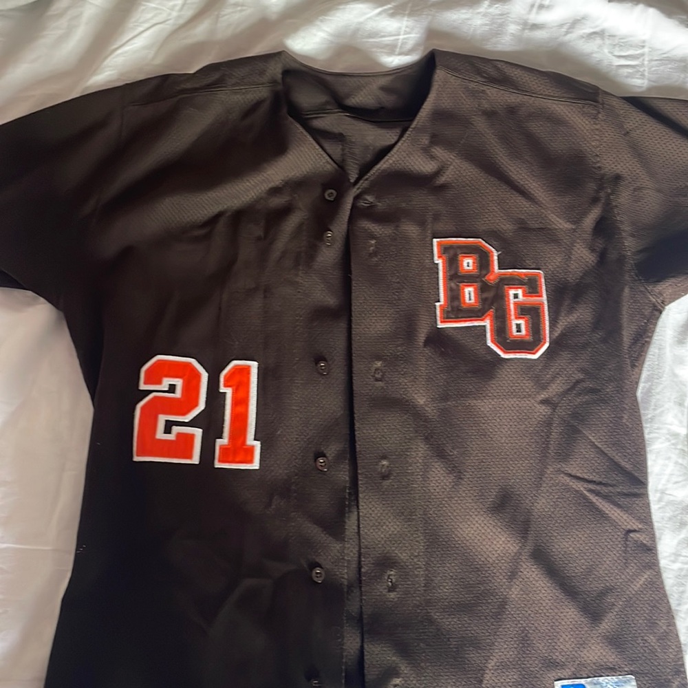 Retro Brown Baseball Jersey